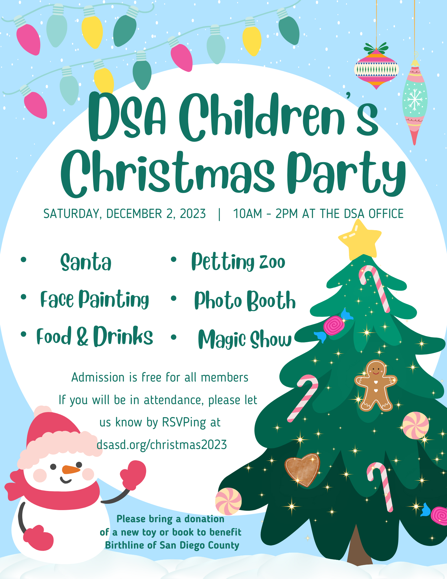 DSA Children’s Christmas Party Final Draft